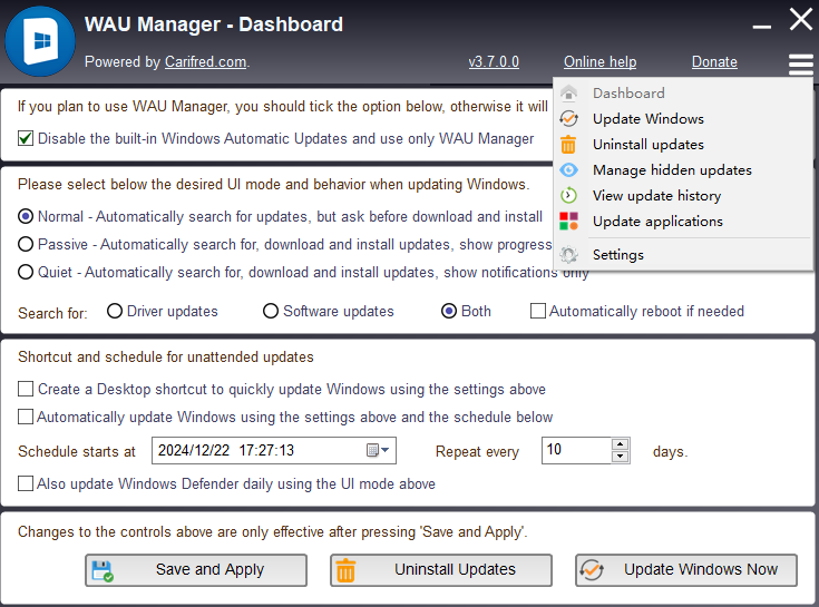 图片[2]-WAU Manager V3.7.0.0 英文版-特资啦！个人资源分享站