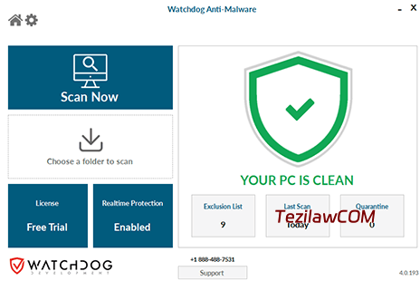 看门狗杀毒软件 Watchdog Anti-Malware 4.3.430 免费下载-特资啦！个人资源分享站