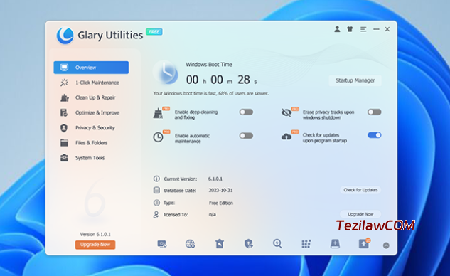 图片[1]-实用工具Glary Utilities Pro 6.32.0.36 免费下载-特资啦！个人资源分享站