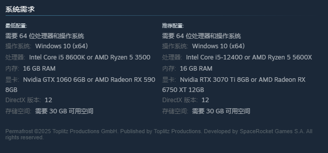 图片[3]-Steam新游 多人极寒生存游戏 永冻纪元 – Permafrost 可申请访问权限-特资啦！个人资源分享站