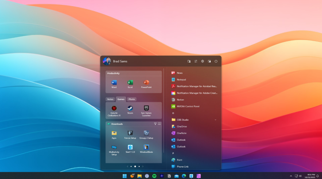 图片[4]-Stardock Start11 2.5.6.3 旧版开始菜单 免费下载-特资啦！个人资源分享站