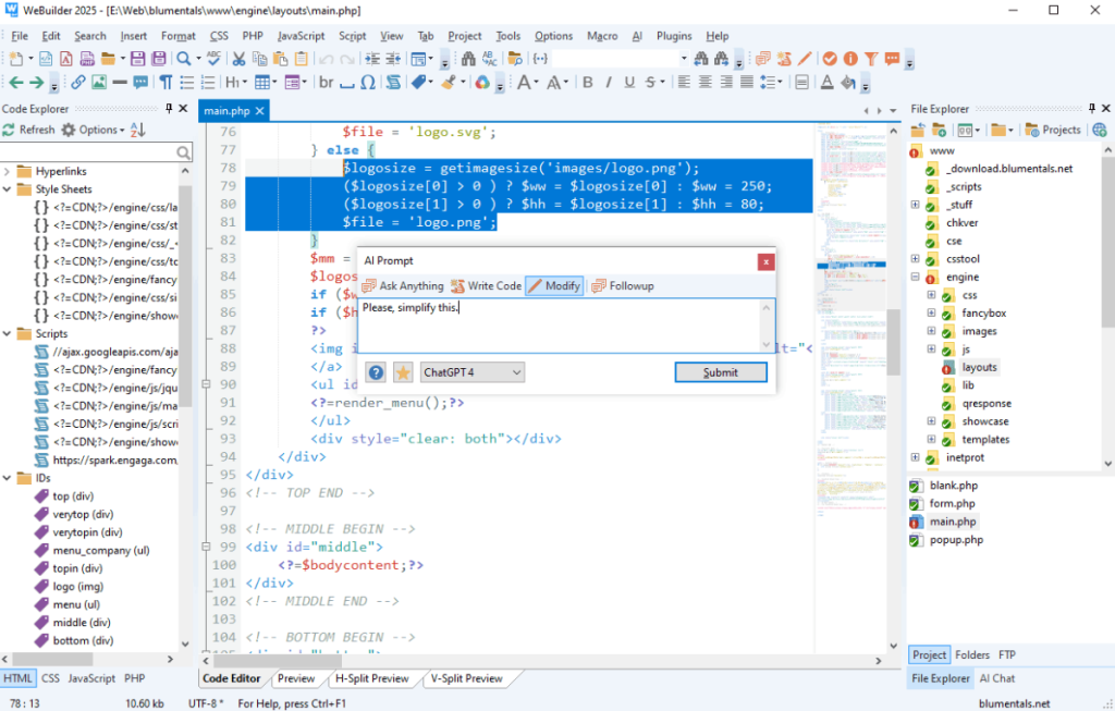 图片[1]-WeBuilder 2025 Web 创建网页代码编辑器工具软件 V18.4.0.271 免费下载-特资啦！个人资源分享站