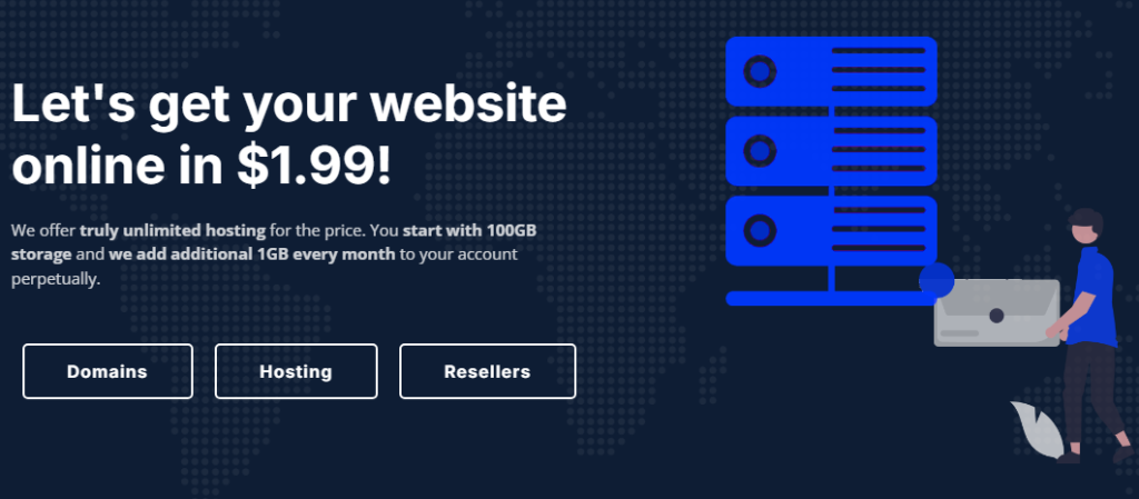 图片[1]-0frills – 会员专属优惠主机 | 100GB 虚拟主机，每年仅需 12.12 美元-特资啦！个人资源分享站