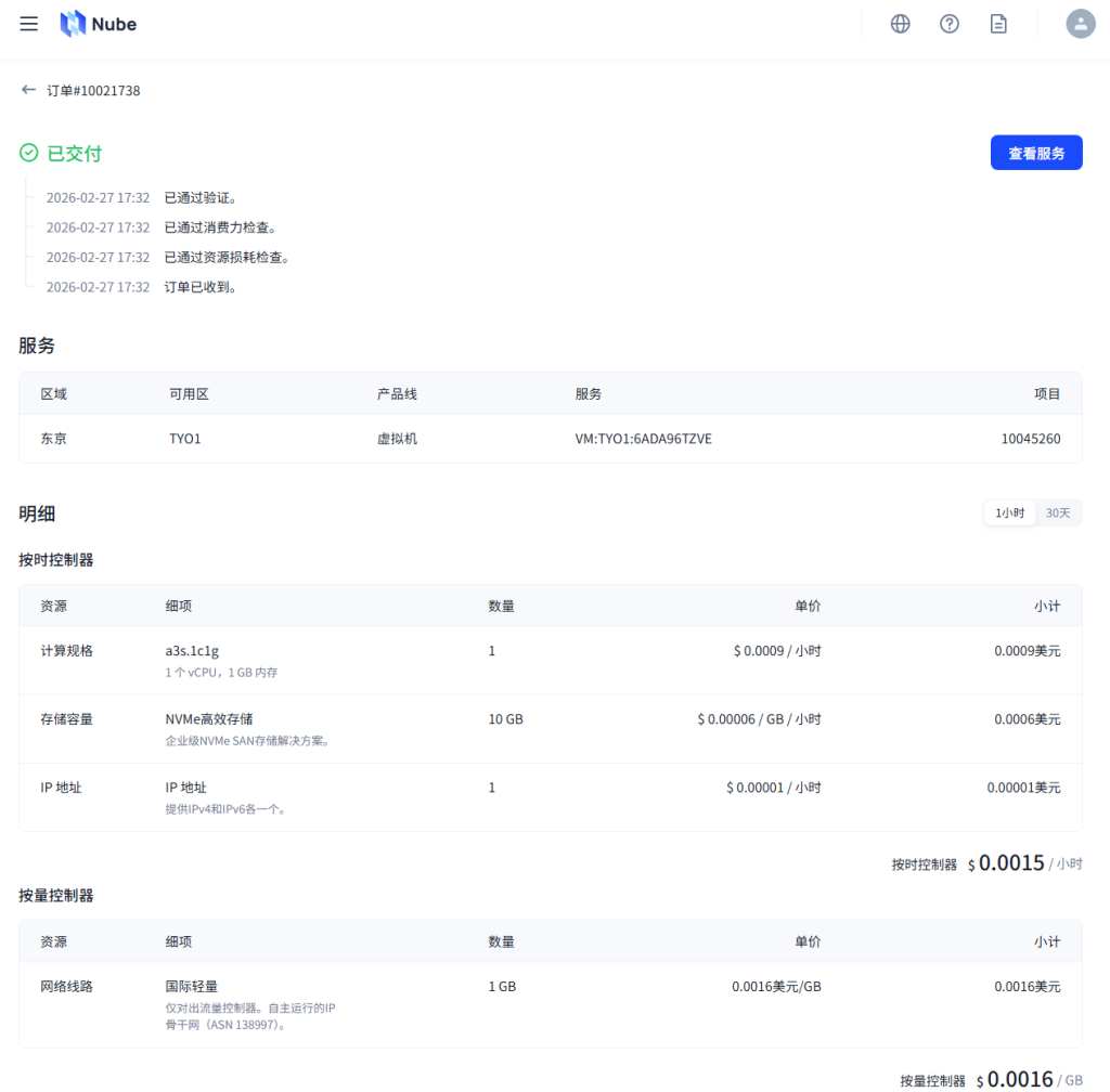 图片[3]-NubeCloud高性能VPS 每月仅需1.09美元 拥有多个机房可选-特资啦！个人资源分享站